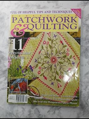 Australian Patchwork & Quilting Magazine Vol 15 No 12 Pattern Sheet 11 Projects
